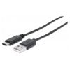 USB A na USB C kabel, MANHATTAN (353298)