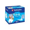 MEDIJ CD-R VERBATIM 10PK printable široke škatlice (43325)