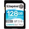KINGSTON Canvas Go! Plus SD 128GB Class 10 UHS-I U3 V30 A2 (SDG3/128GB) spominska kartica